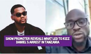Promoter Admits To Lying About Kizz Daniel Not Performing Because Of Gold Chain 