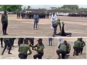 Members Of New Security Outfit Demonstrate How They’ll Handle Bandits In Benue