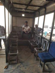 Nigerians React to Man Who Built 12- Seater Electric Bus[Photos] 