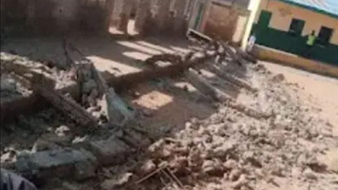 One Dies As Building Collapses On Students In Kano School