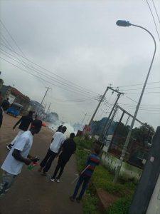 Reactions As Police Tear-Gas Peter Obi Supporters At Ebonyi Rally
