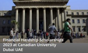 2023 Scholarships At Canadian University Dubai UAE