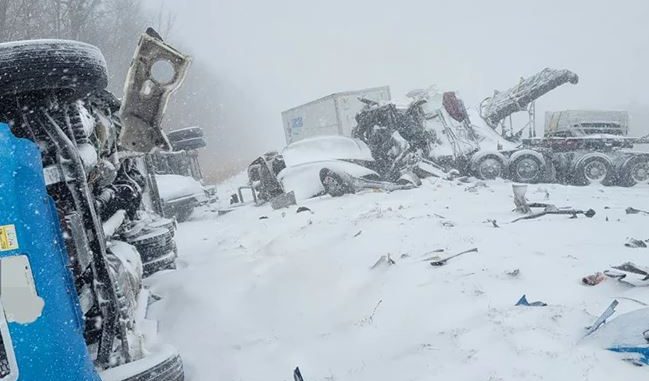 Blizzard Leaves Over 50 Dead, Families Trapped By Chest-Deep Snow In US