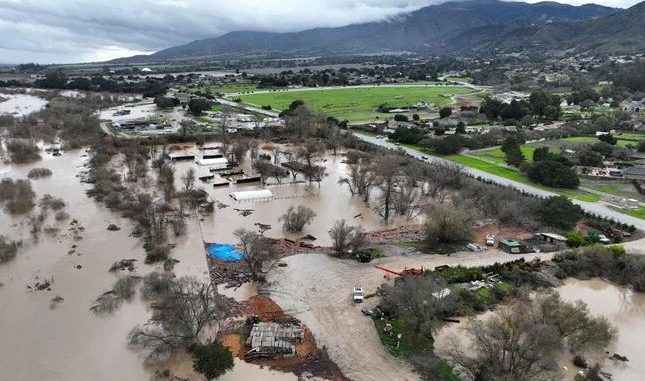 President Biden Declares Emergency As New Storms Floods California