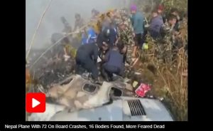 40 Dead As Nepal Plane With 72 On Board Crashes