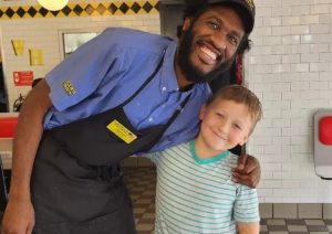 8-Year-Old Boy Raises Over $50K for Waiter After Learning He Lost His House