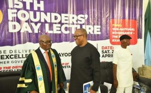 Peter Obi Accepts Appointment as Visiting Lecturer At Western Delta University (Photos)