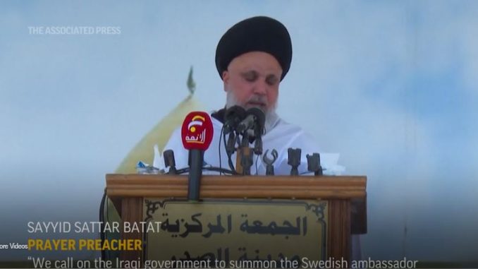 Thousands Rally in Iraq to Protest Quran Burning Incident in Sweden
