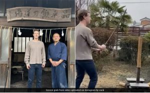 Zuckerberg Explores Japanese Swords and Mixed-Reality Headsets in Mini-Asia Tour